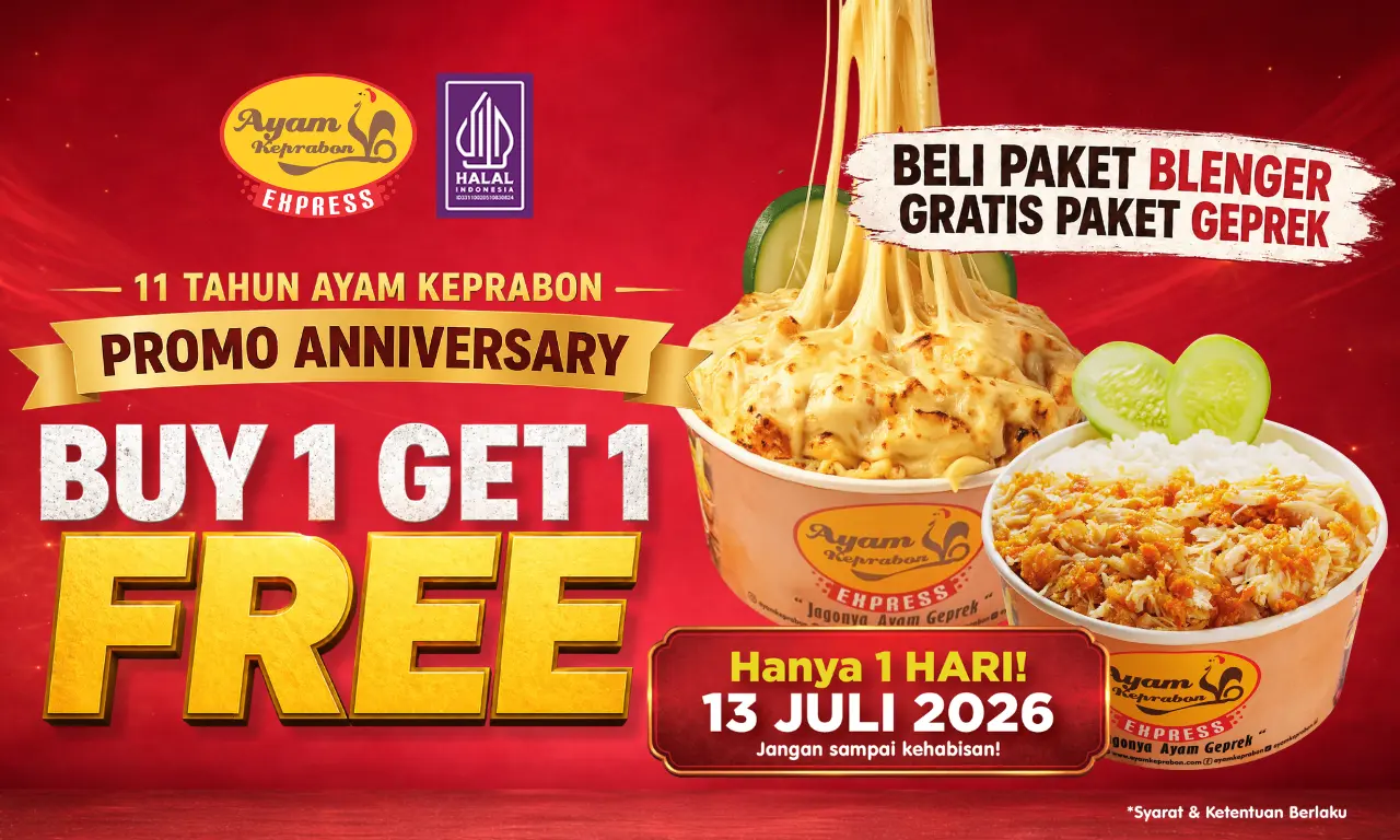 Promo Ayam Keprabon Buy 1 Get 1 Free